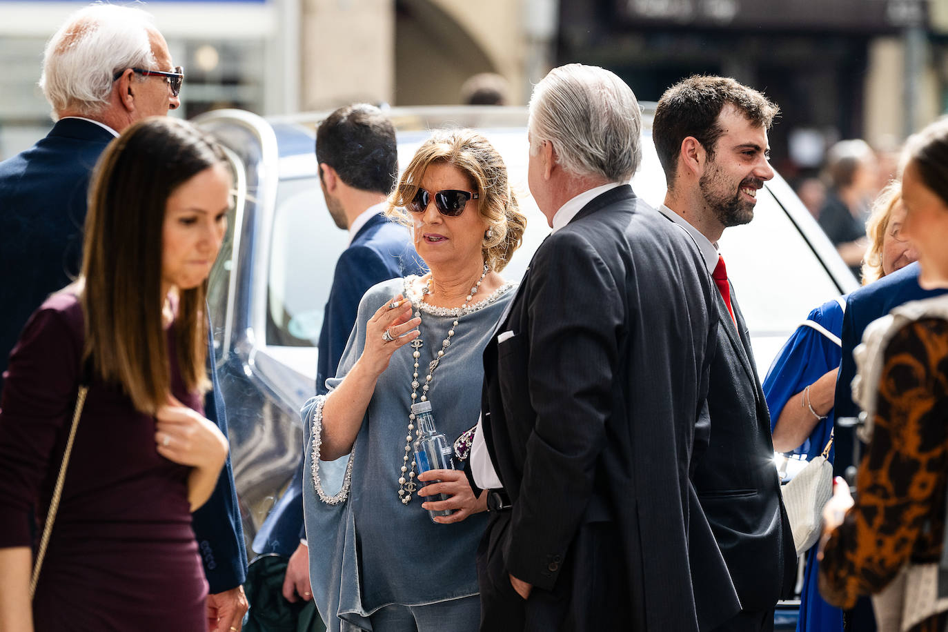 La familia Bárcenas, de boda en Valencia