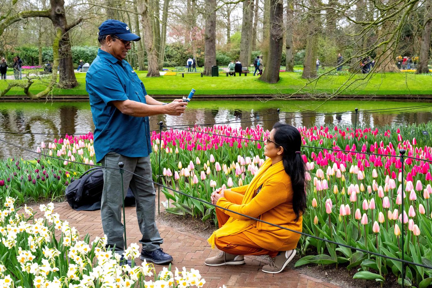 El mayor jardín de tulipanes del mundo abre sus puertas en primavera