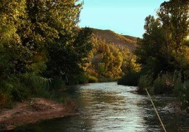 Aguas cristalinas del río Cabriel.