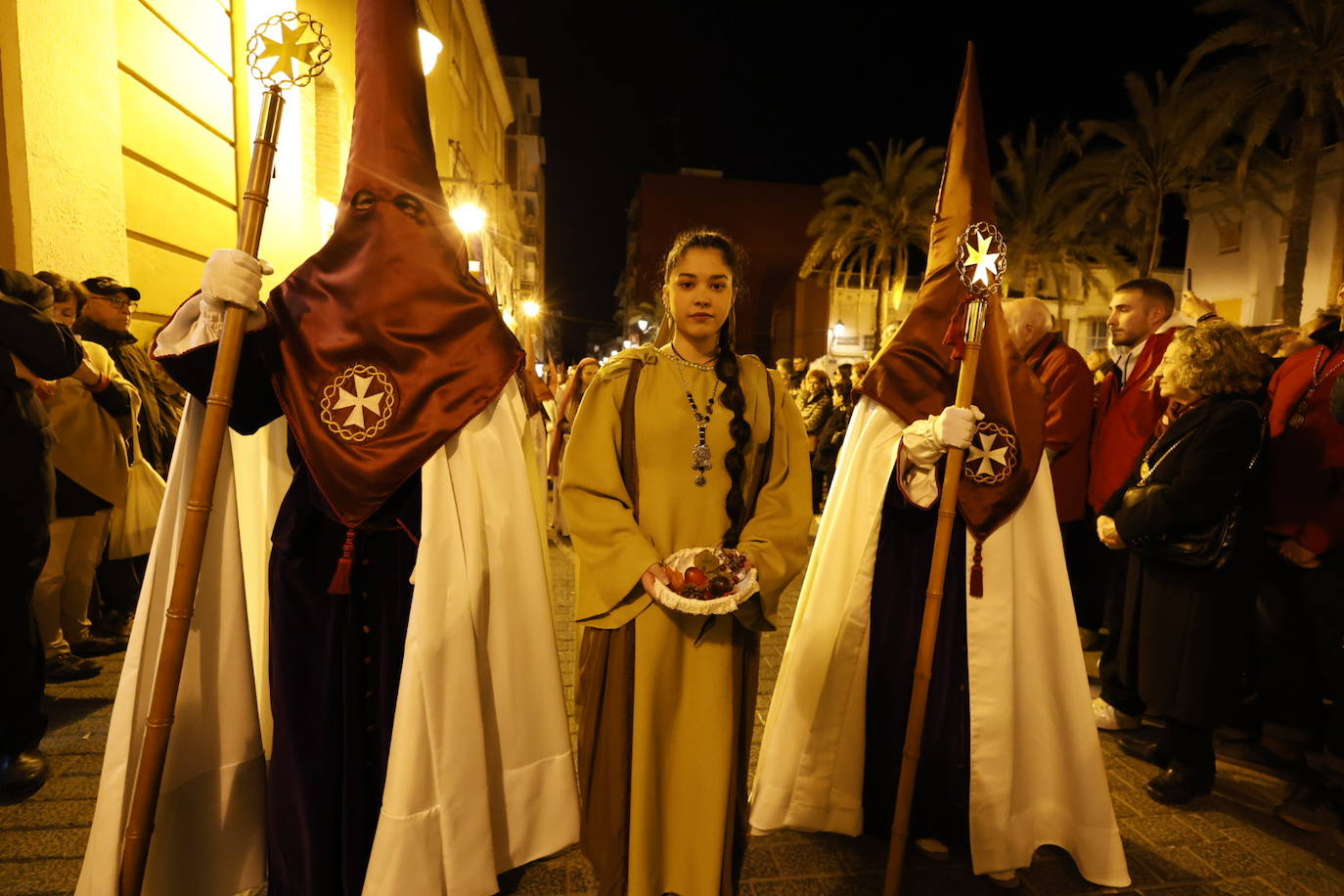 Procesión del Ecce Homo por las calles del Marítimo