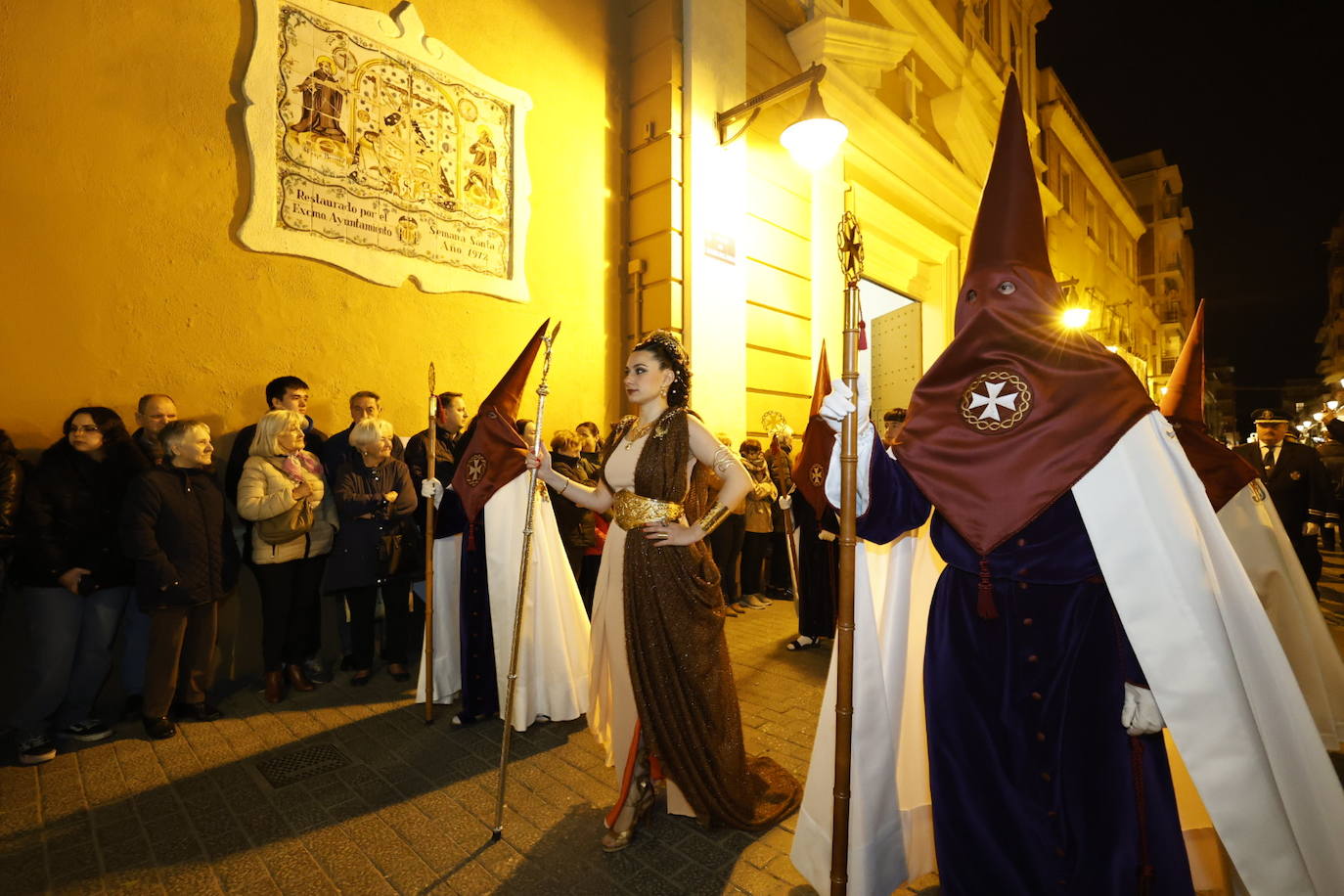 Procesión del Ecce Homo por las calles del Marítimo