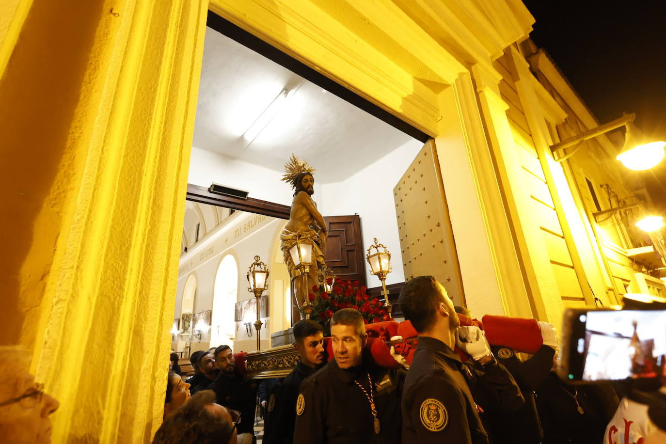 Procesión del Ecce Homo por las calles del Marítimo