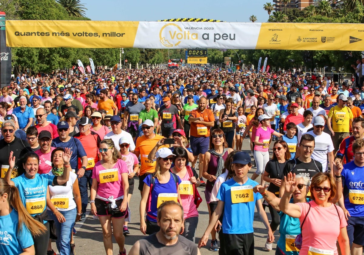 La Volta a Peu de Valencia, una carrera que cumple 100 años