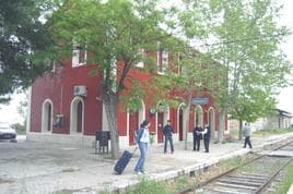 Estación de tren de Ontinyent en una imagen de archivo.