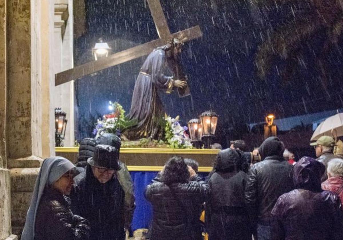 LLuvia en Semana Santa.