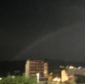 El arco iris lunar desde Chiva.