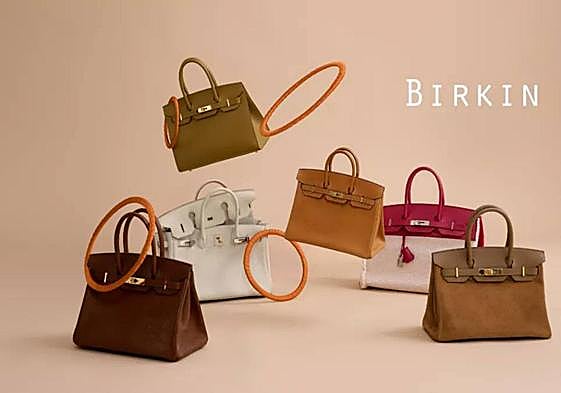 Modelo Birkin de Hermès.