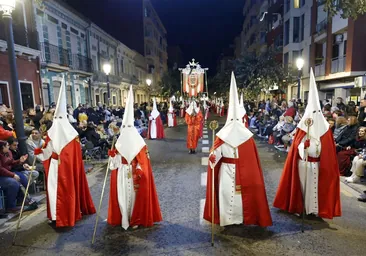 Procesión del Santo Entierro de la Semana Santa Marinera de Valencia.
