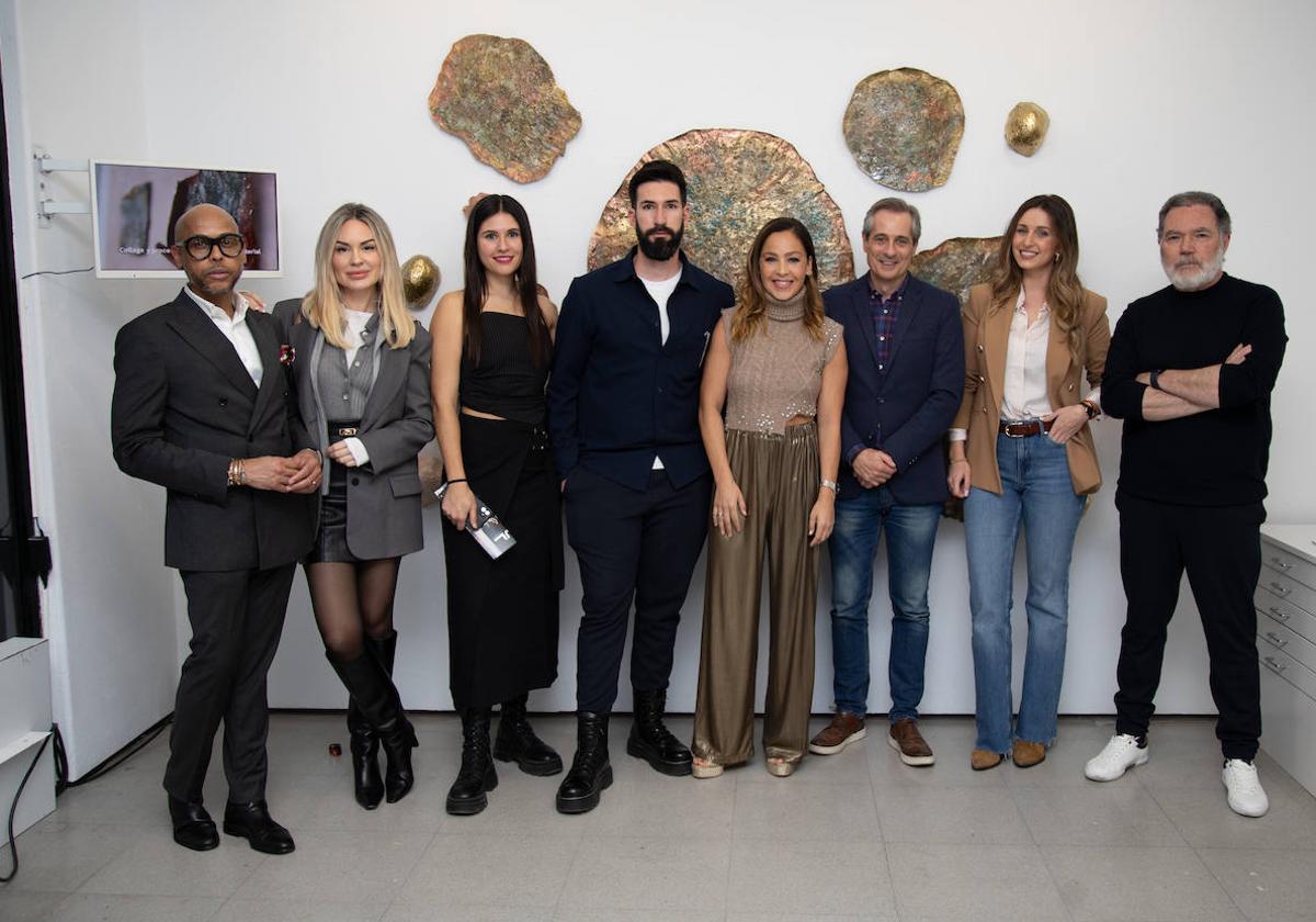 Isaac Estévez, Soraya Pla, Gemalpu, David Castillo, Tatiana Roig, Ximo Rovira, Ana Valdés y Miguel Castillo.