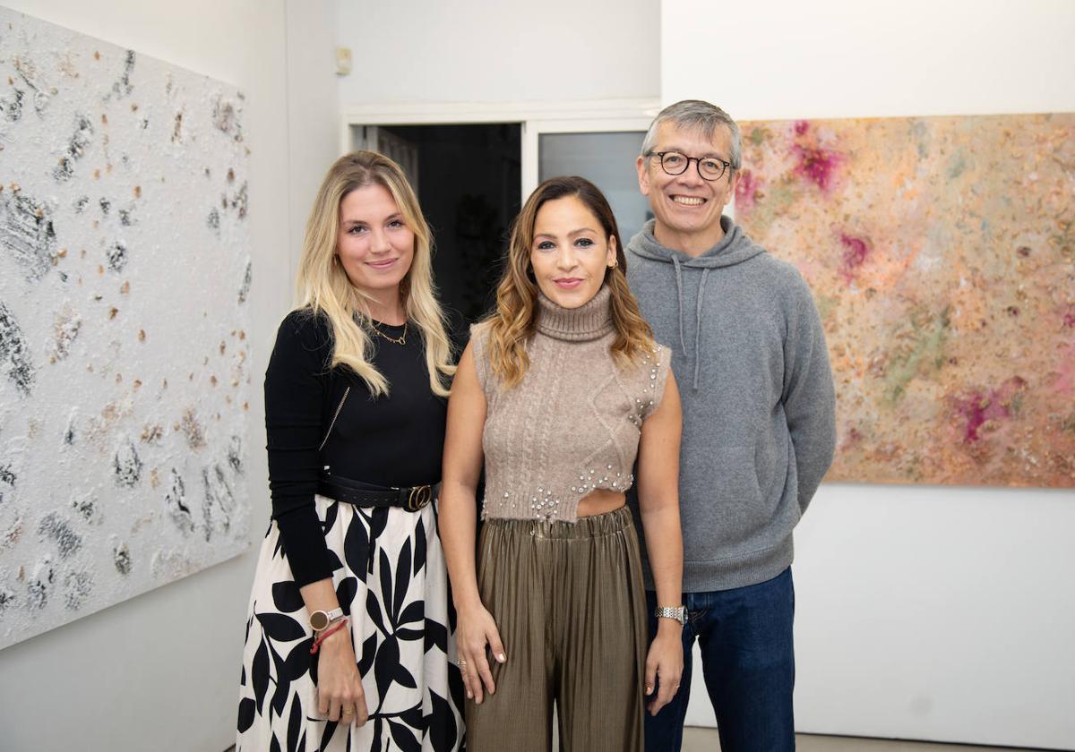 La exitosa inauguración de la exposición de Tatiana Roig