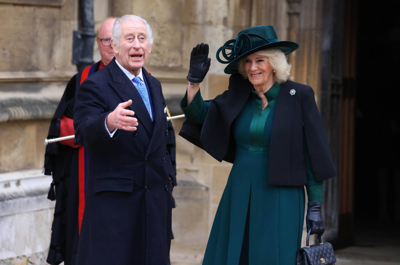 El rey Carlos III reaparece en la misa de Pascua ante la ausencia de Kate Middleton