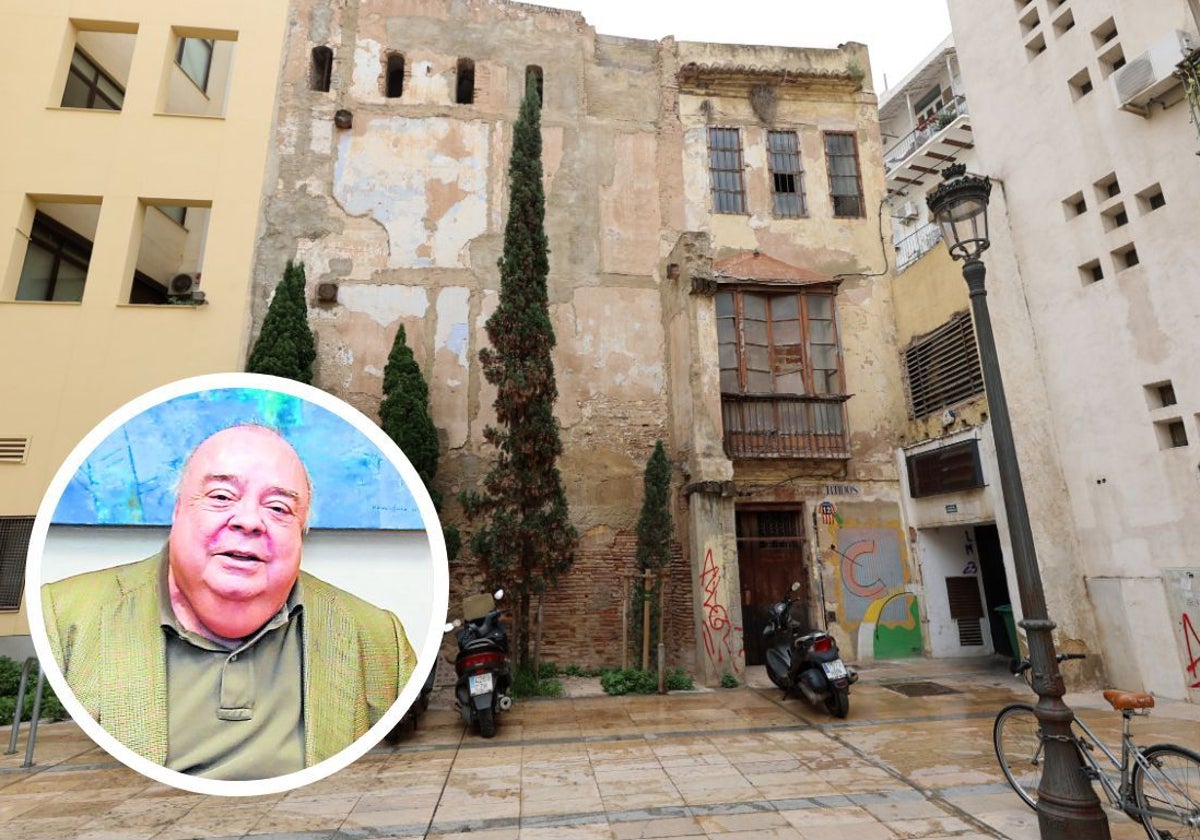 El edificio que adquirió el mecenas valenciano, fallecido el pasado viernes, para un museo de pintura que ahora deberá poner en marcha su fundación.