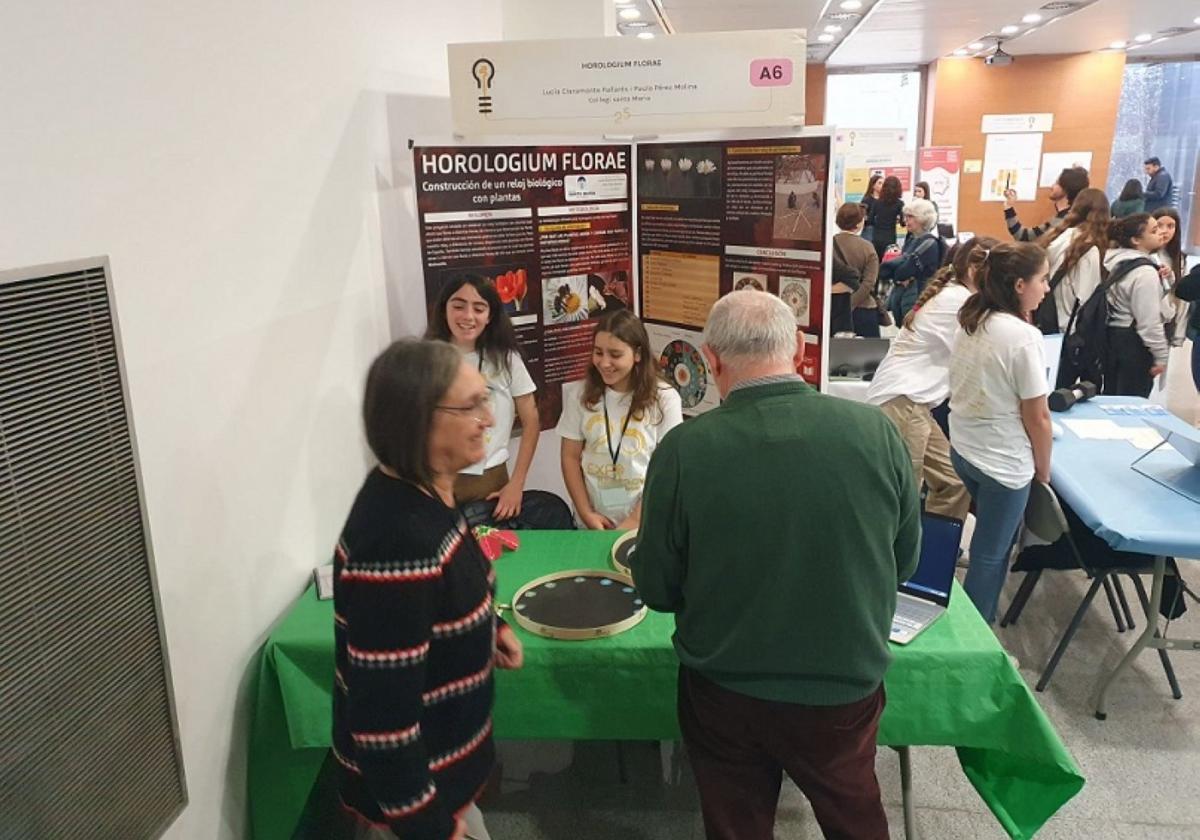 Algunas de las alumnas participantes.