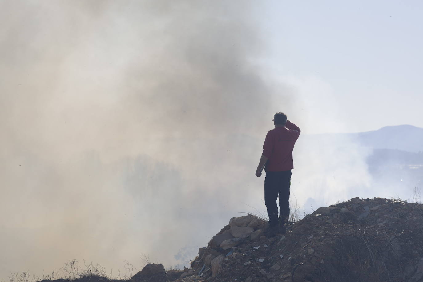 Declarado un incendio forestal en el Parque Natural del Túria