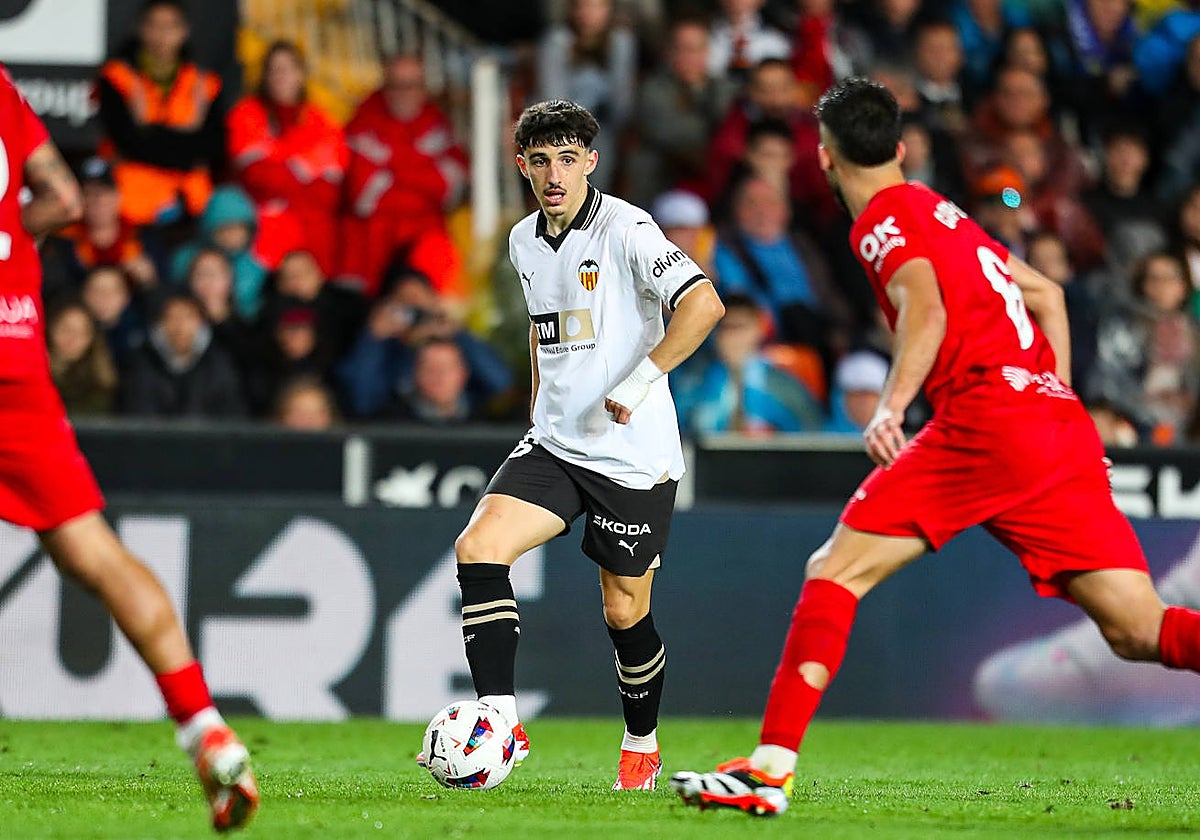 Diego López, durante un partido de LaLiga.