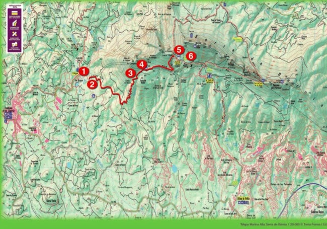 Ruta por la Sierra de Bernia.