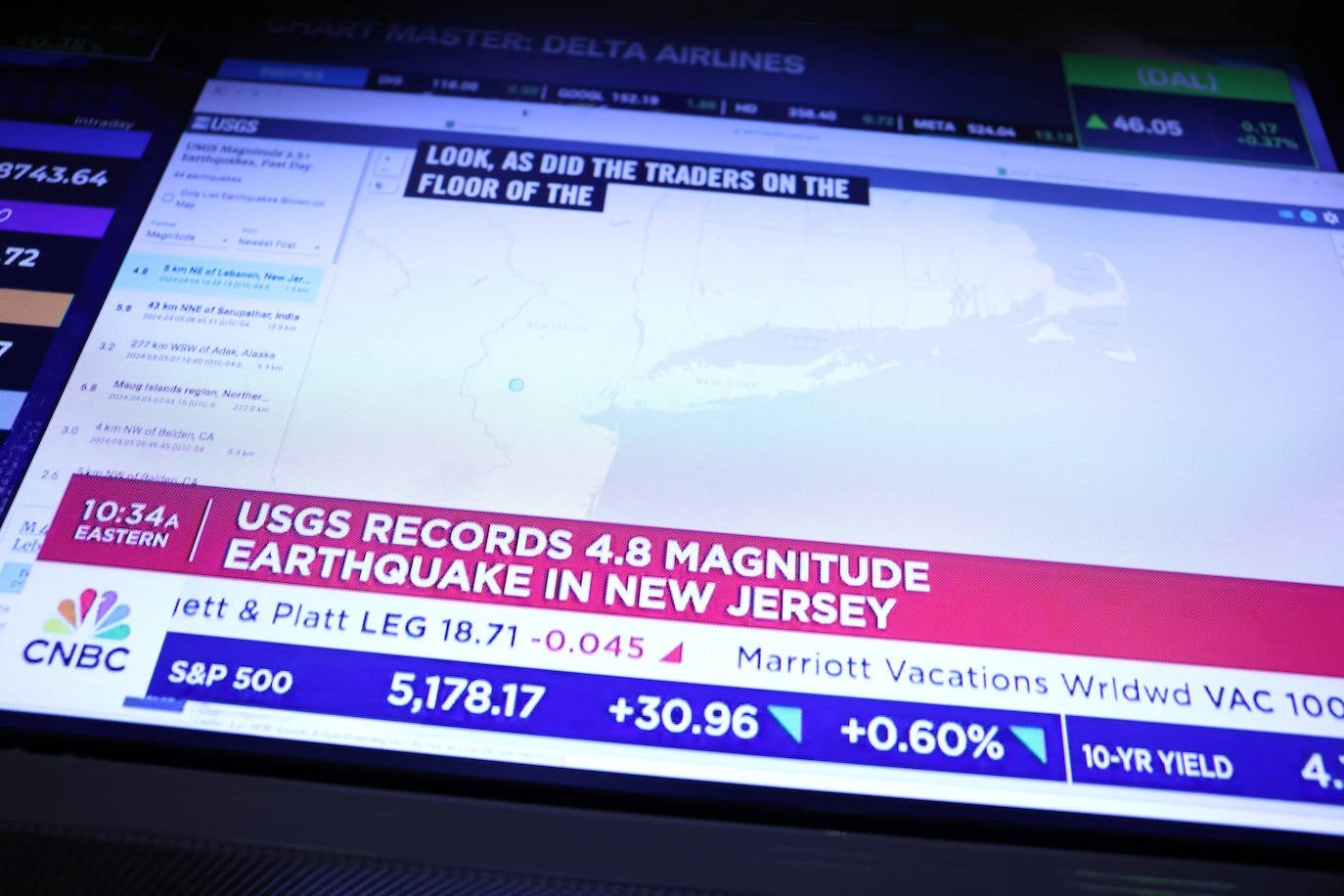 Un terremoto sacude Nueva York