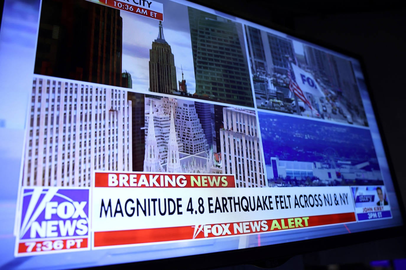 Un terremoto sacude Nueva York