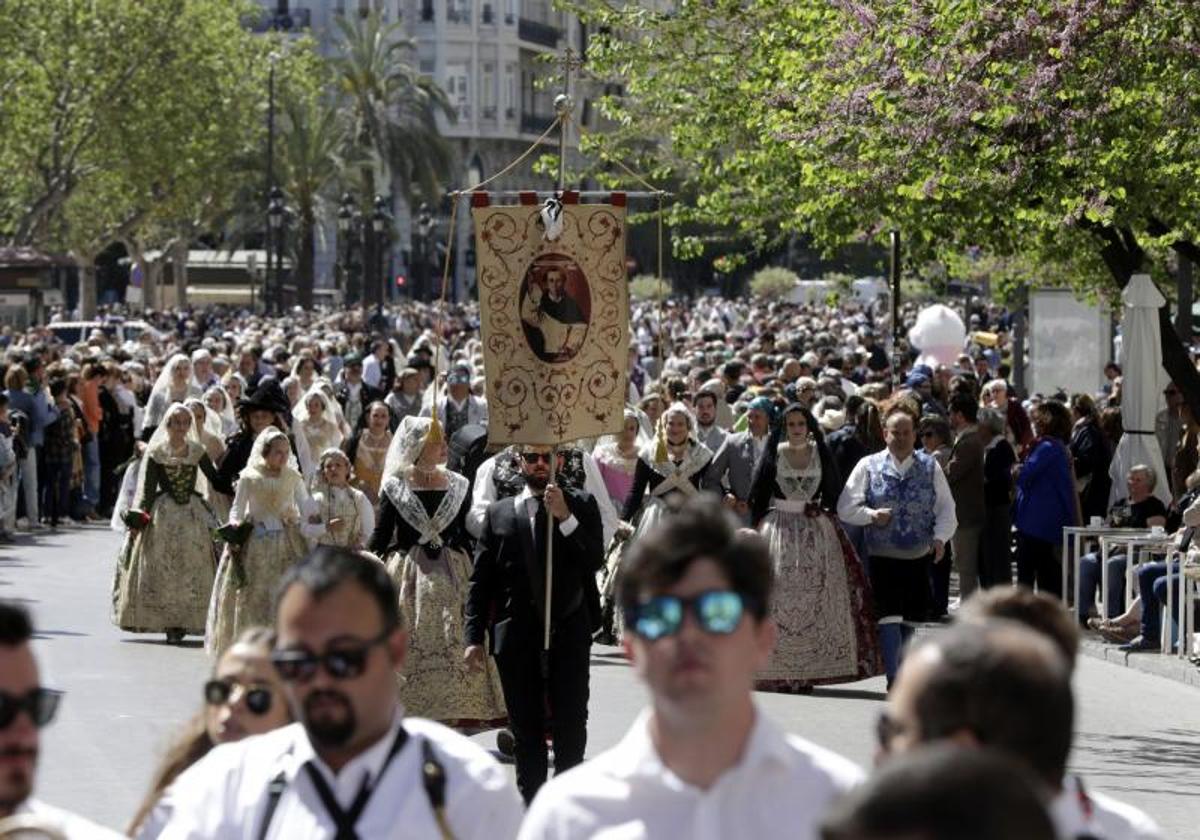 Procesion de San Vicente Ferrer, en una imagen de archivo.