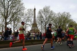 Las mejores imágenes del Maratón de París 2024