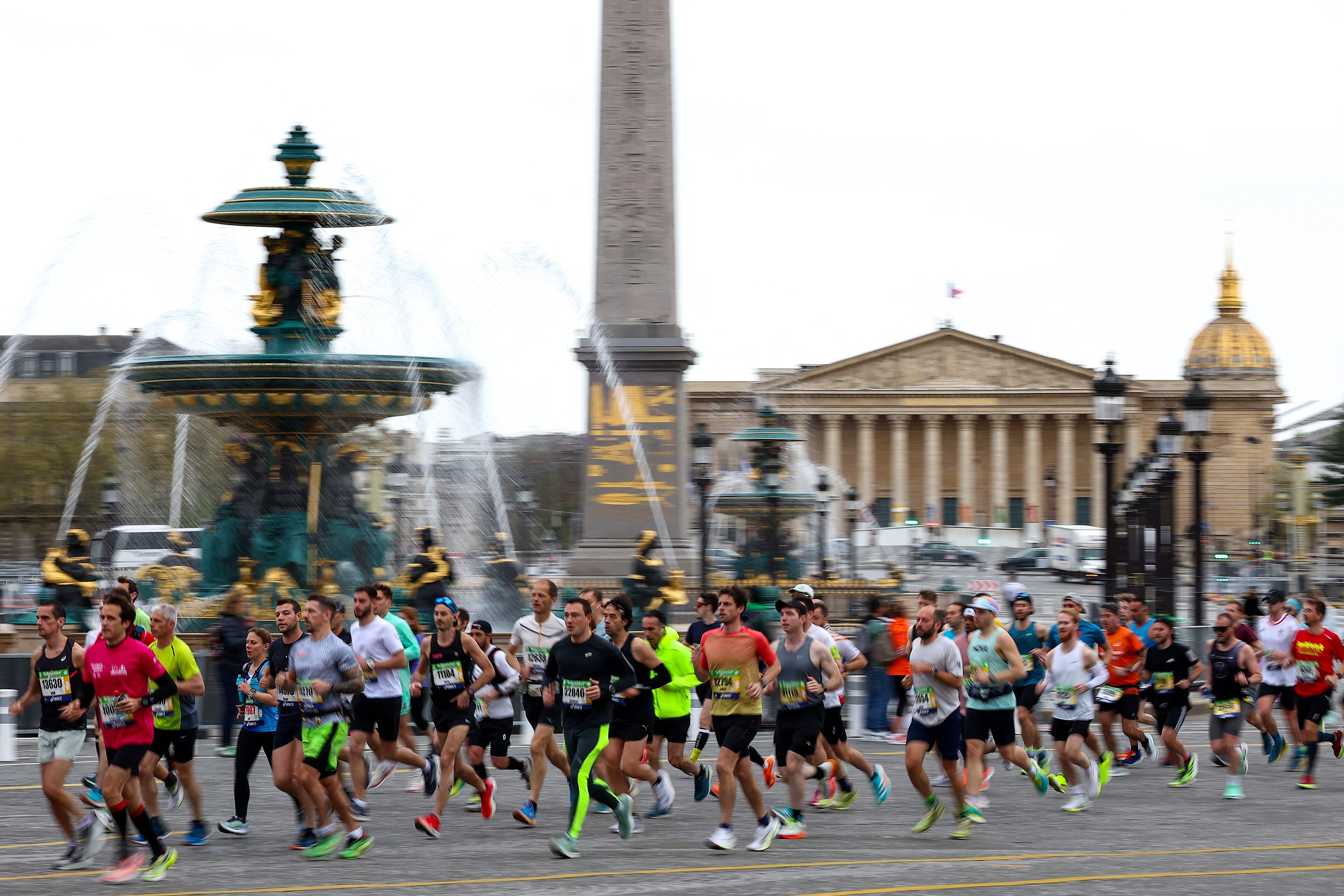 Las mejores imágenes del Maratón de París 2024