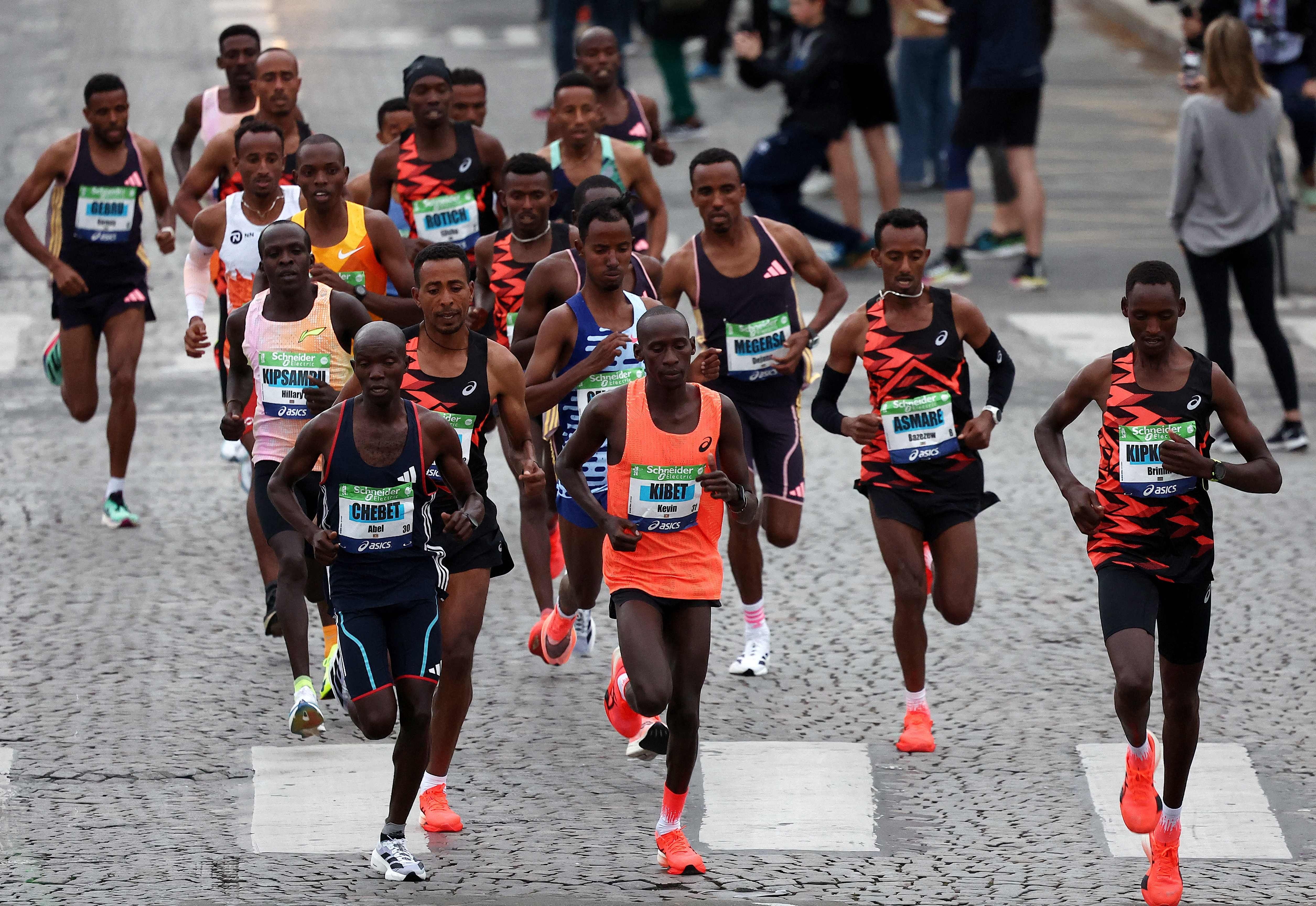 Las mejores imágenes del Maratón de París 2024