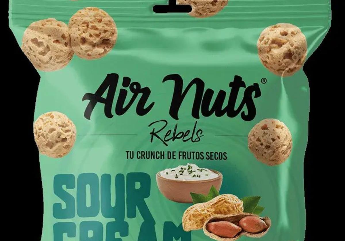 Crunch' de frutos secos de la marca Air Nuts.