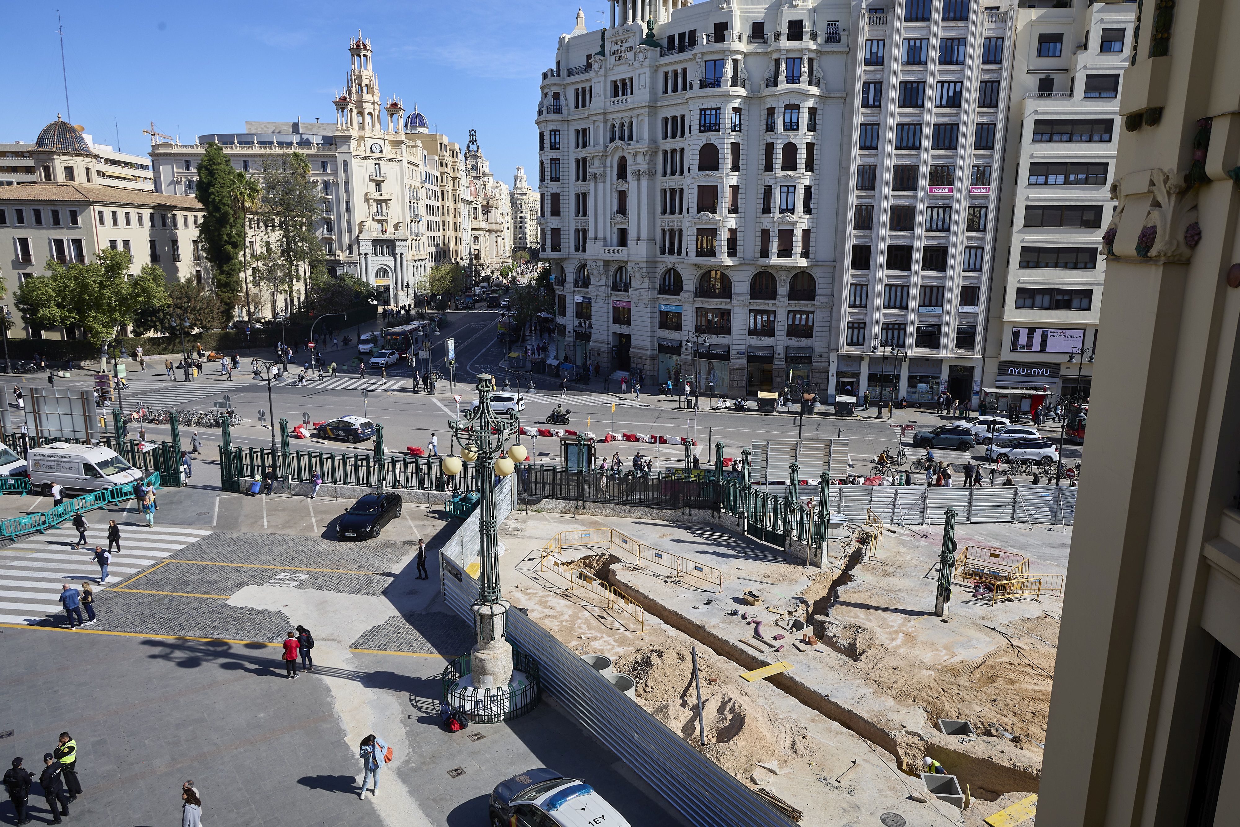 Así avanzan las obras de la estación del Norte de Valencia