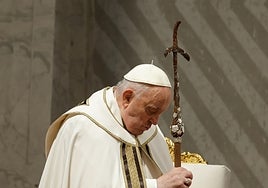 El Papa Francisco esta pasada Semana Santa.