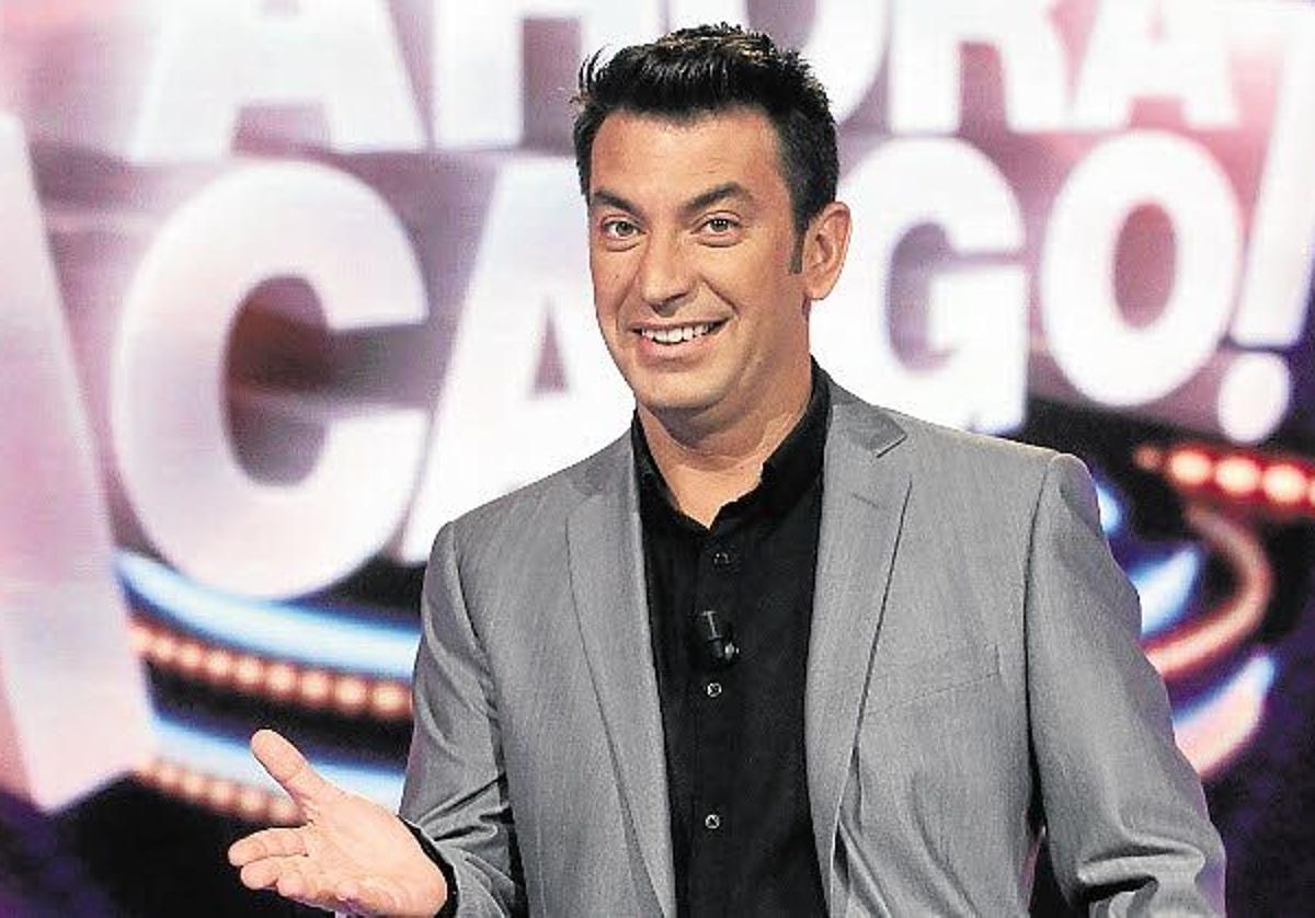 Arturo Valls durante su etapa como presentador de 'Ahora caigo'.