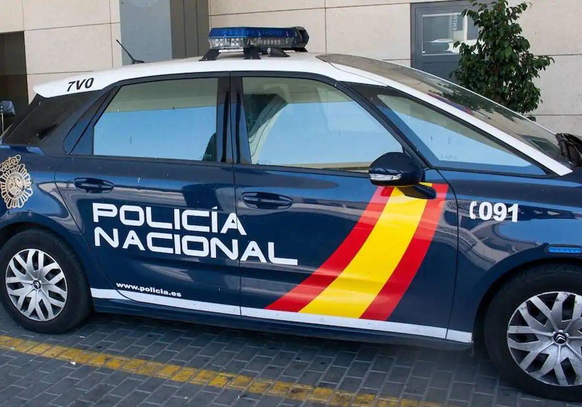 Coche de la Policía Nacional.