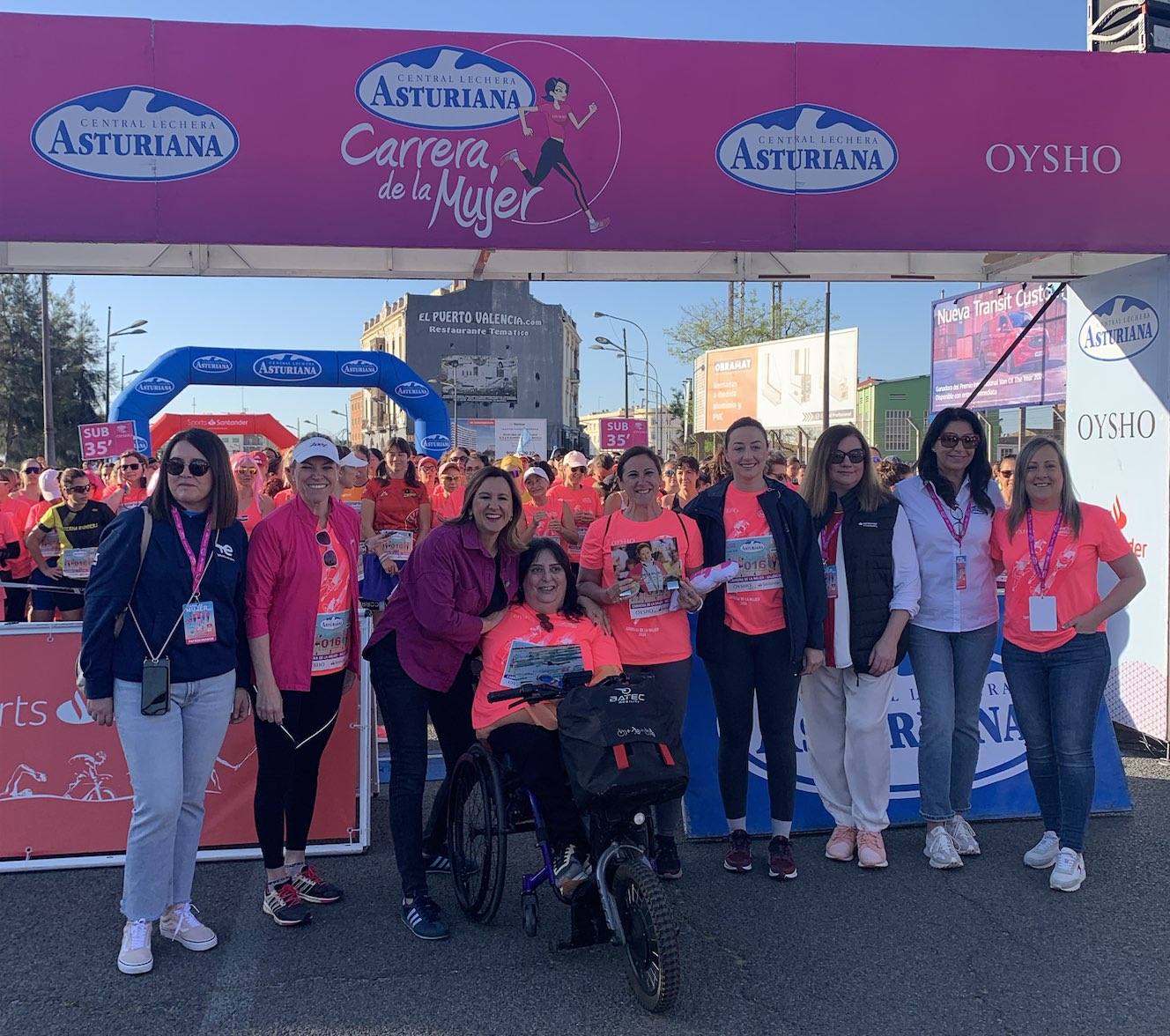 Valencia se tiñe de rosa con la Carrera de la Mujer 2024