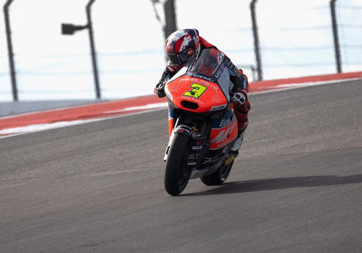 Sergio García Dols durante el GP de Las Américas.