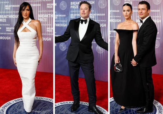 Espectacular cumbre de famosos en los 'Oscar de la Ciencia'