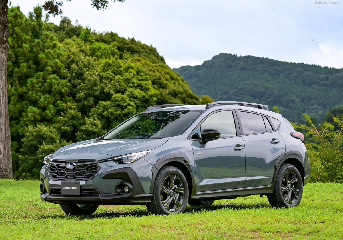 Las protecciones repartidas por muchas zonas de la carrocería no desentonan con el bonito diseño que Subaru le ha dado al Crosstrek.