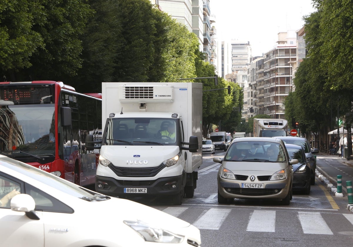 Calle Colón de Valencia.