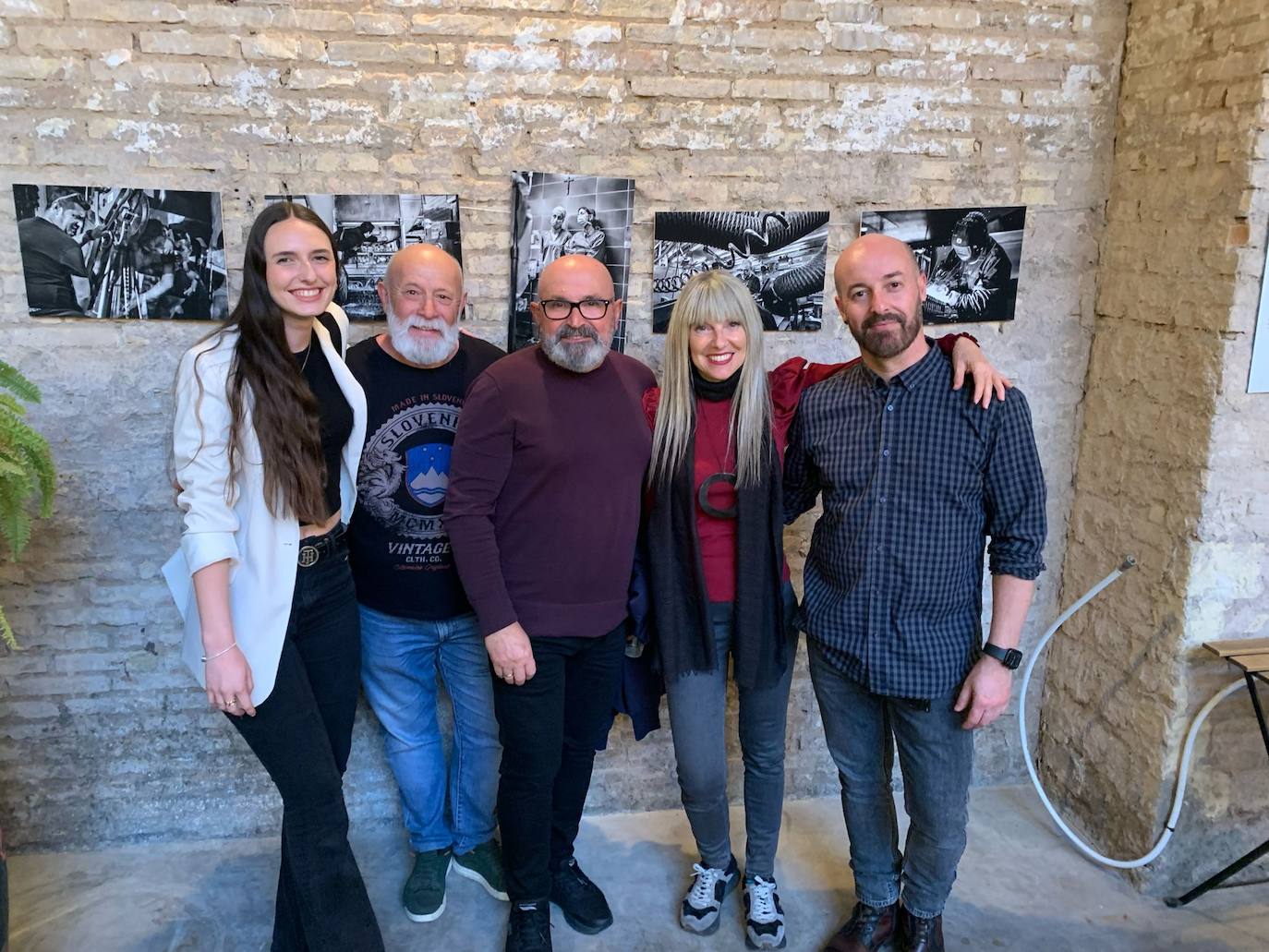 Marta Gony, Juan Aznar, José Antonio Molina, Eva Montesinos y Carles Soler.