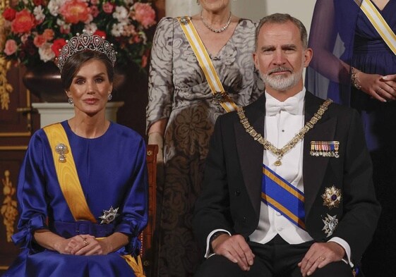 La elegante cena a la que han acudido los Reyes en Países Bajos