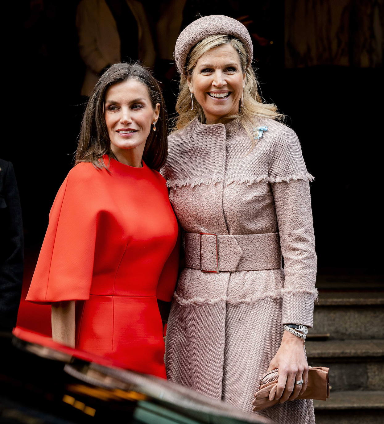 Letizia sorprende con una combinación de colores imposible en Países Bajos