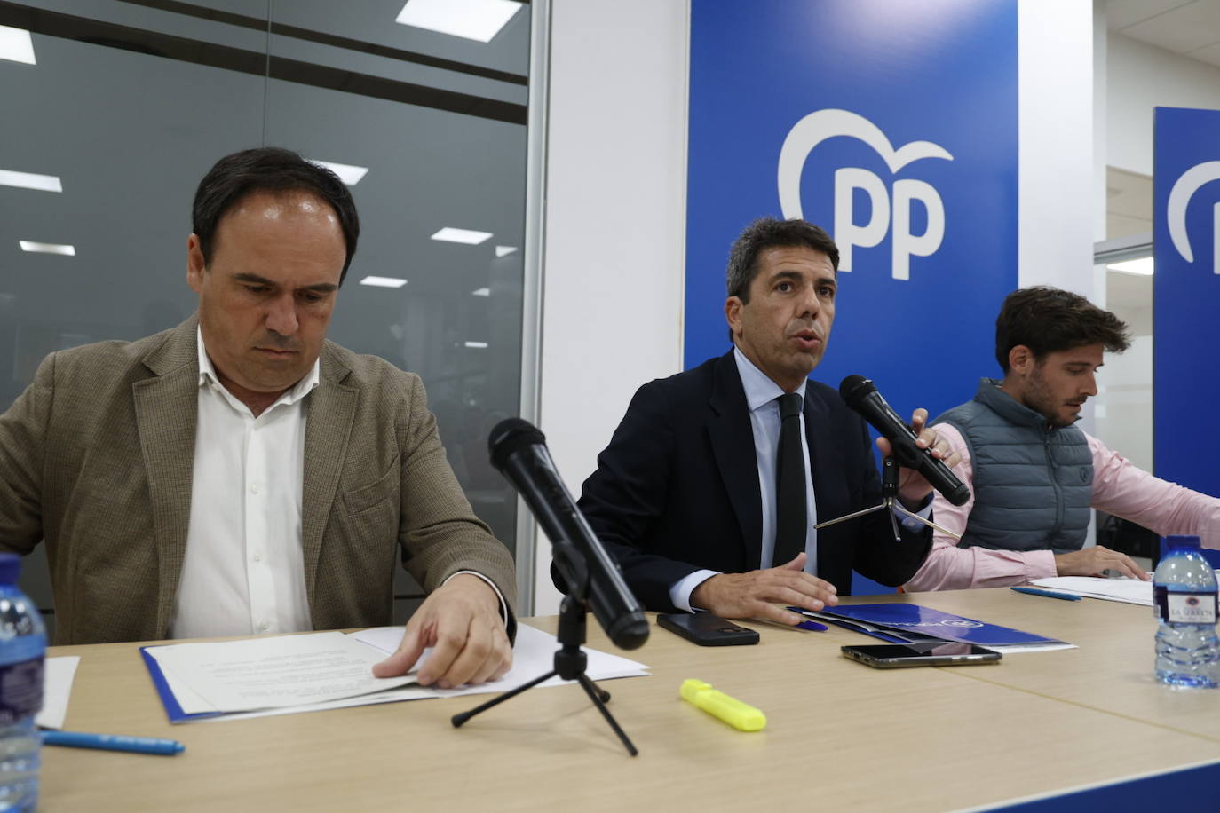 Imágenes de la reunión de la ejecutiva del PPCV