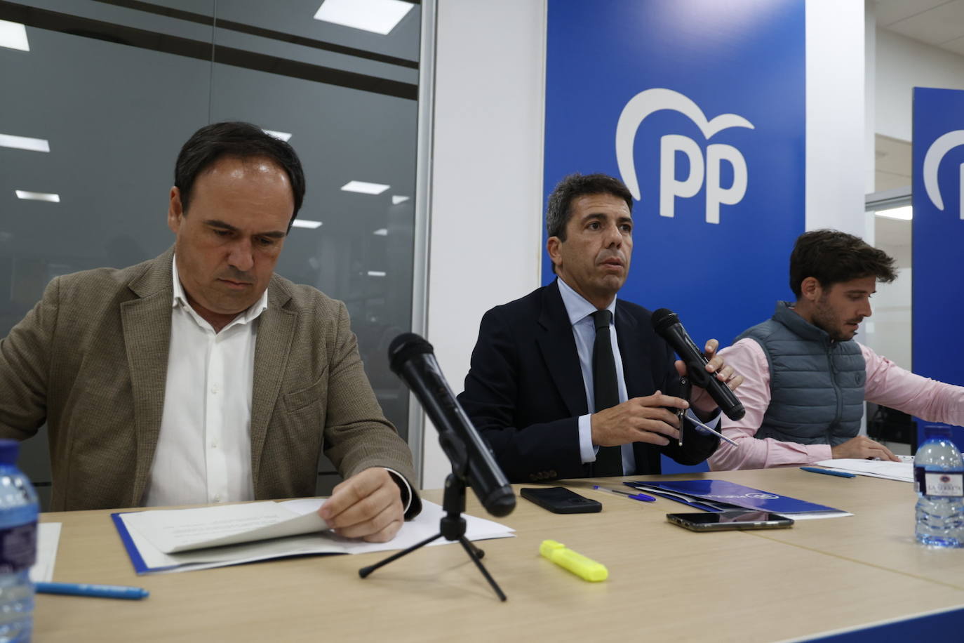 Imágenes de la reunión de la ejecutiva del PPCV