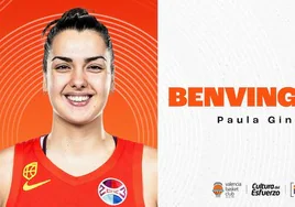 El Valencia Basket ficha a Paula Ginzo