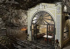 La Cueva Santa, conocida también como 'El Santuario de la Virgen Santa' o 'Cueva del Latonero' en el municipio de Altura en Castellón.