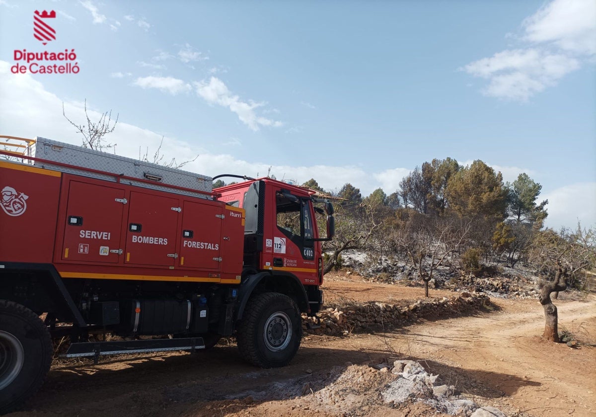 Imagen de archivo de una unidad de bomberos fotestales.