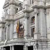 Fachada del edificio del Ayuntamiento de Valencia.