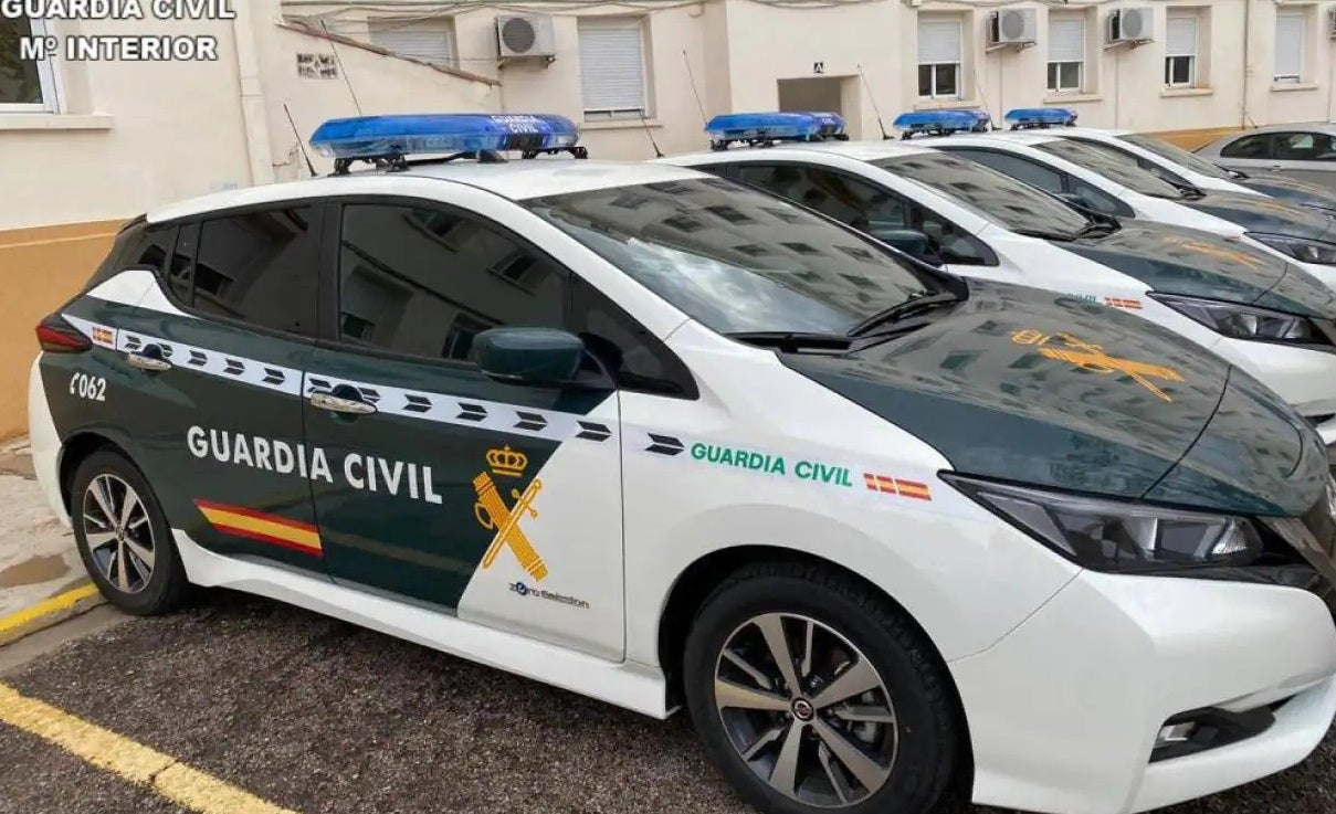 Coche patrulla de la Guardia Civil.