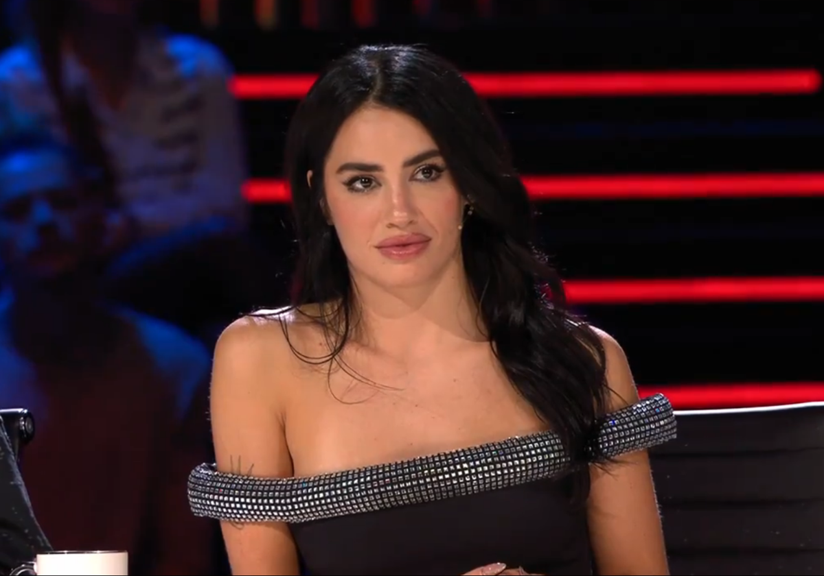 Lali, durante la primera gala de 'Factor X'.