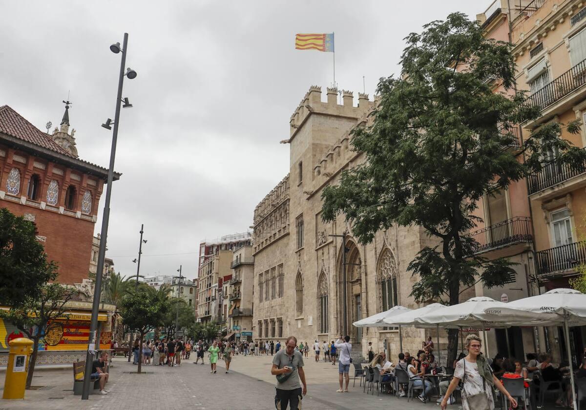 Fachada de la Lonja