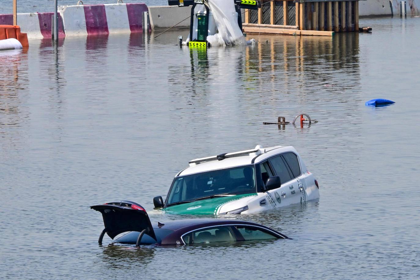 Las impactantes imágenes que han dejado las tormentas en Dubái