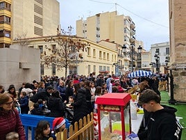 Celebración navideña en Sueca.